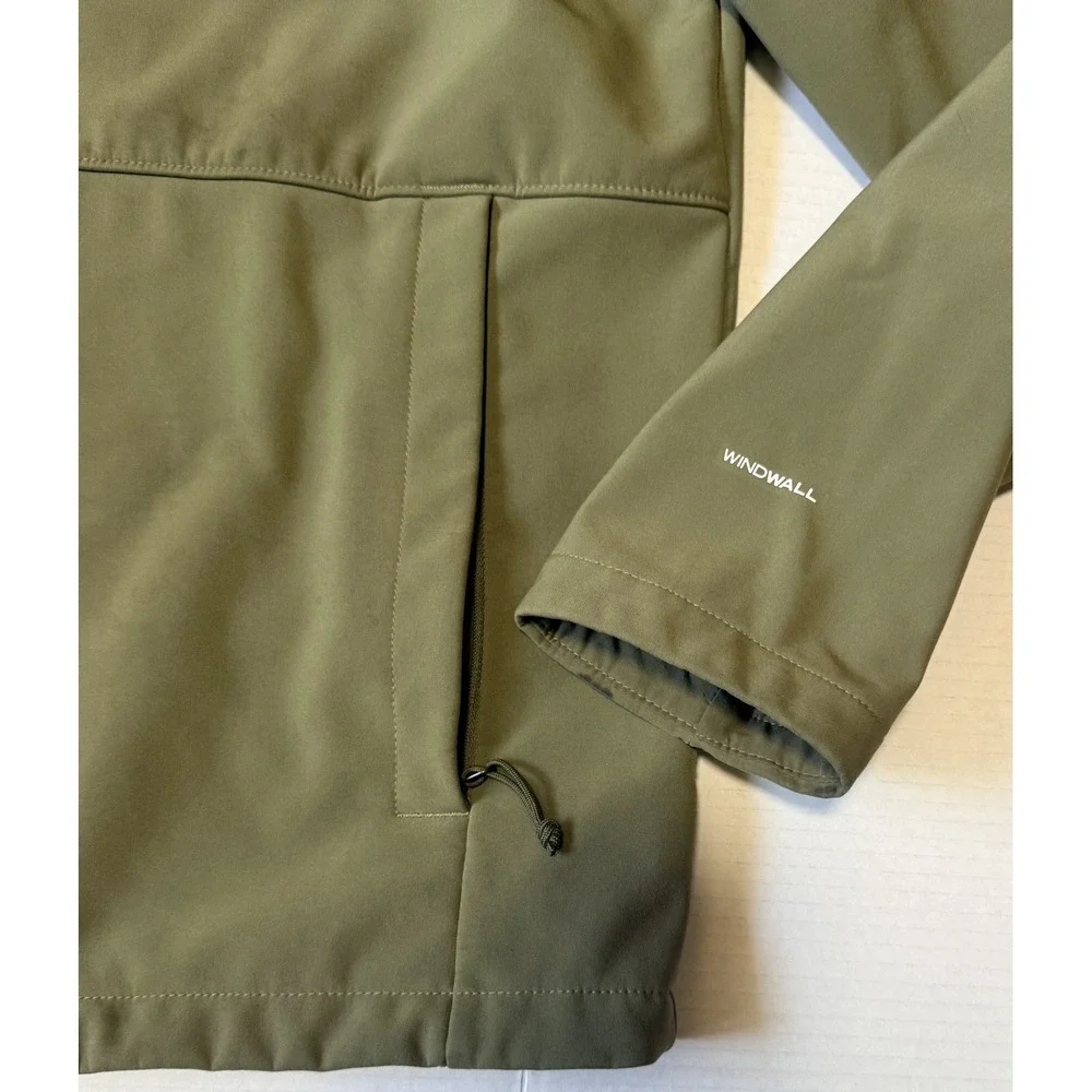 THE NORTH FACE Windwall - Men's Softshell Jacket - Olive Green - X-Large XL